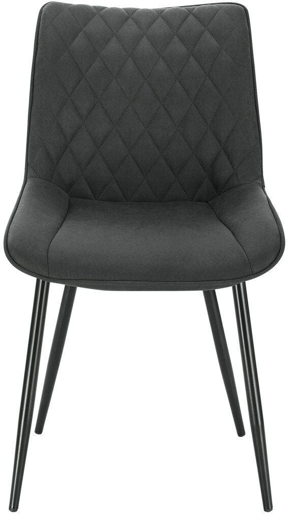 George Oliver Braelynn Upholstered Dining Chair Anthracite 85.5cm H X 46cm W X 40.5cm D