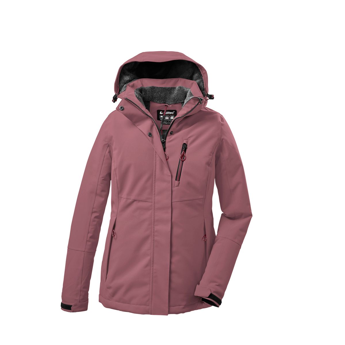 killtec KOW 140 Women Jacket dunkelrose (00424) 50 37411-000-00424-50