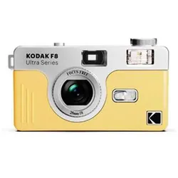 Kodak 35mm analoge Kleinbildkamera F8 light gelb
