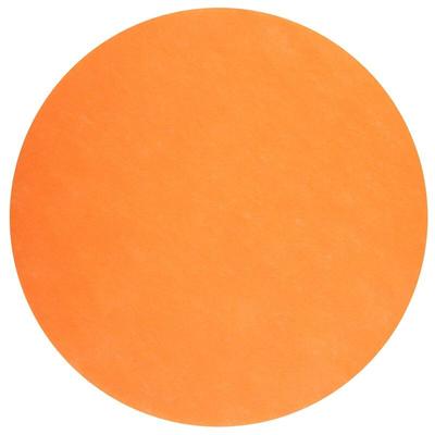 1500 runde Tischsets orange Vlies Ø 34 cm Einweg Platzsets