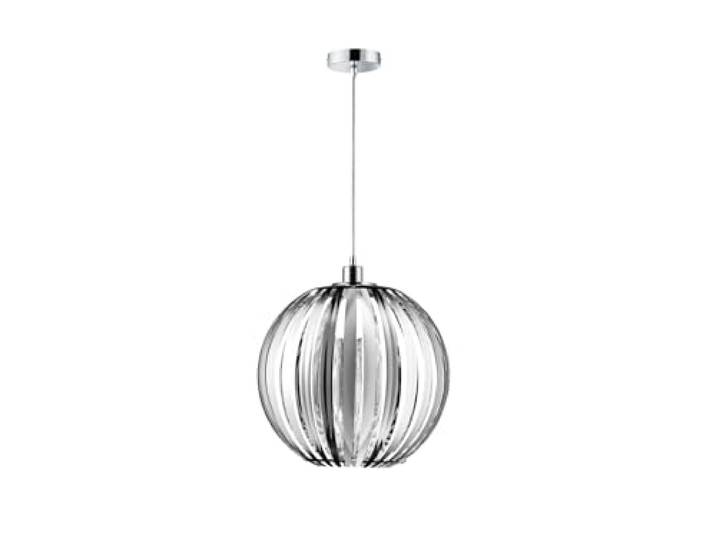 TRIO\, Suspension\, Zucca 1xE27\, max.60\,0 W Corps: Acryl\, Chrome Ø:40\,0cm\, H:150\,0cm IP20