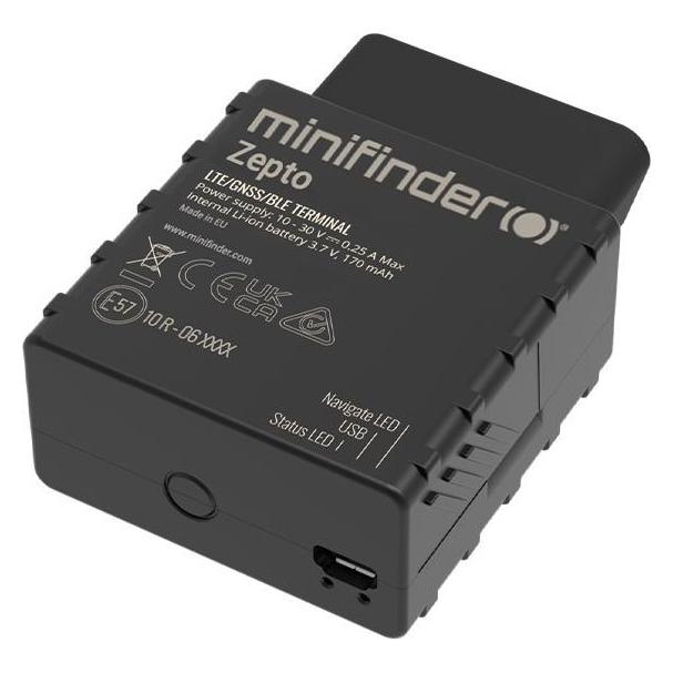 MiniFinder Zepto GPS Tracker Fahrzeugtracker, Live Tracking Schwarz 1 St. (MF-GSEMFZ)