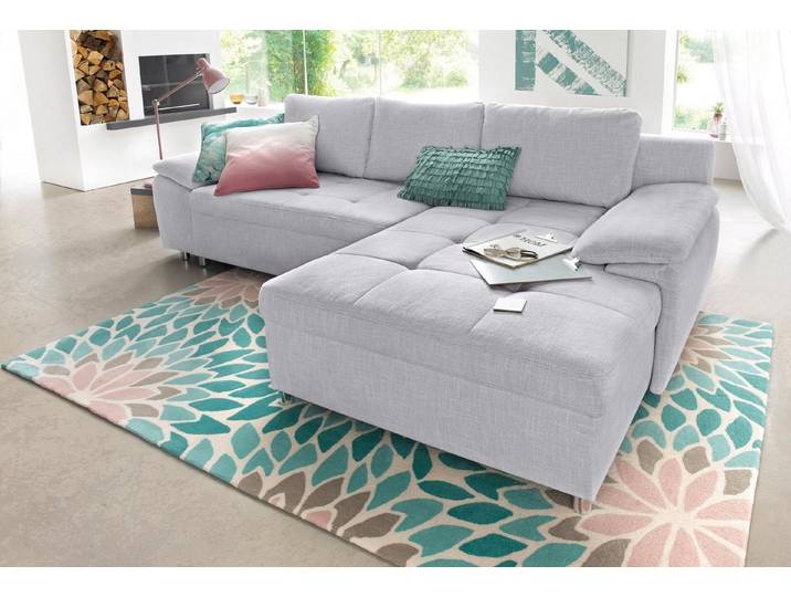 OTTO home Ecksofa Labene, L-Form, B: 270/290 cm, Bettfunktion & Bettkasten wählbar, XL/XXL wählbar, Federkern wählbar, lose Rückenkissen, modernes Design