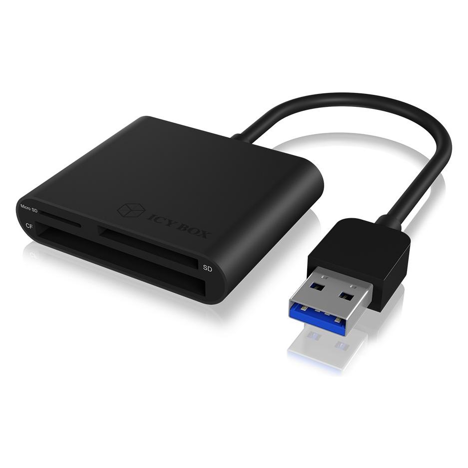 Icy Box IB-CR301-U3, USB3.0 Multi-Kartenl. (USB 3.0) (IB-CR301-U3)