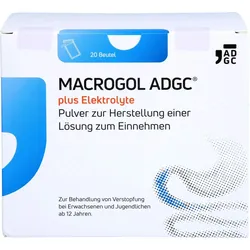Macrogol Adgc Plus Elektrolyte Pulv.z.h.e.l.z.e. 20 ST