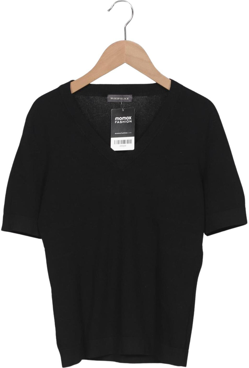 Repeat Damen T-Shirt, Schwarz, Gr. M, kein / Etikett - Second Hand