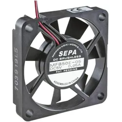SEPA Hochleistungslüfter (50 mm, 1x), PC Lüfter, Schwarz