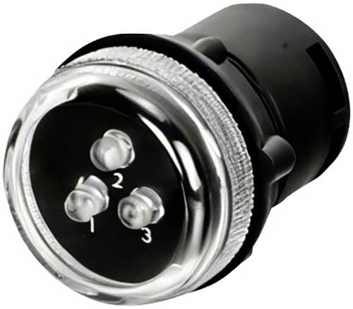 TRU COMPONENTS TC-14131060 LED-Signalleuchte Weiß Rund 400V