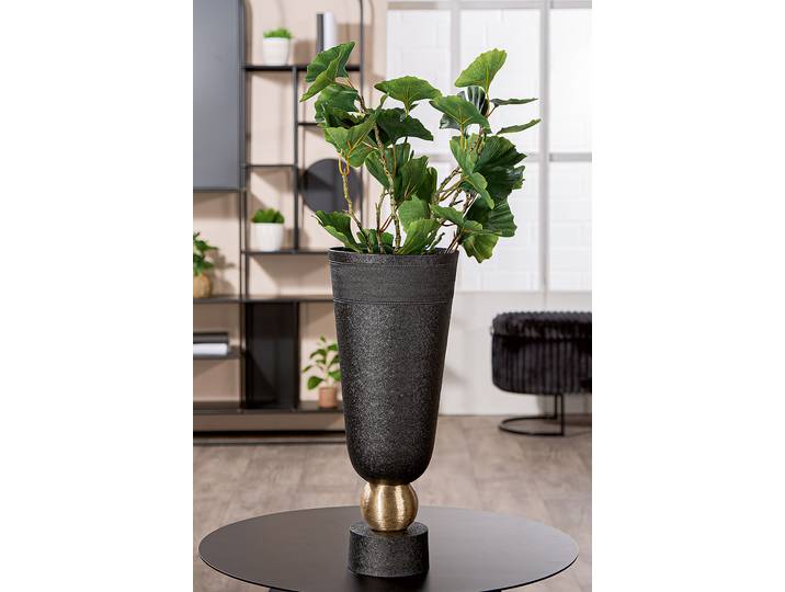 Vase Nama 39cm Schwarz