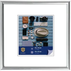 Henzo, Bilderrahmen, Napoli 15x15 Frame Silver (15 x 15 cm)