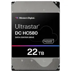WD Western by Ultrastar DC HC580 WUH722422ALE6L4 (22 TB, 3.5"), Festplatte