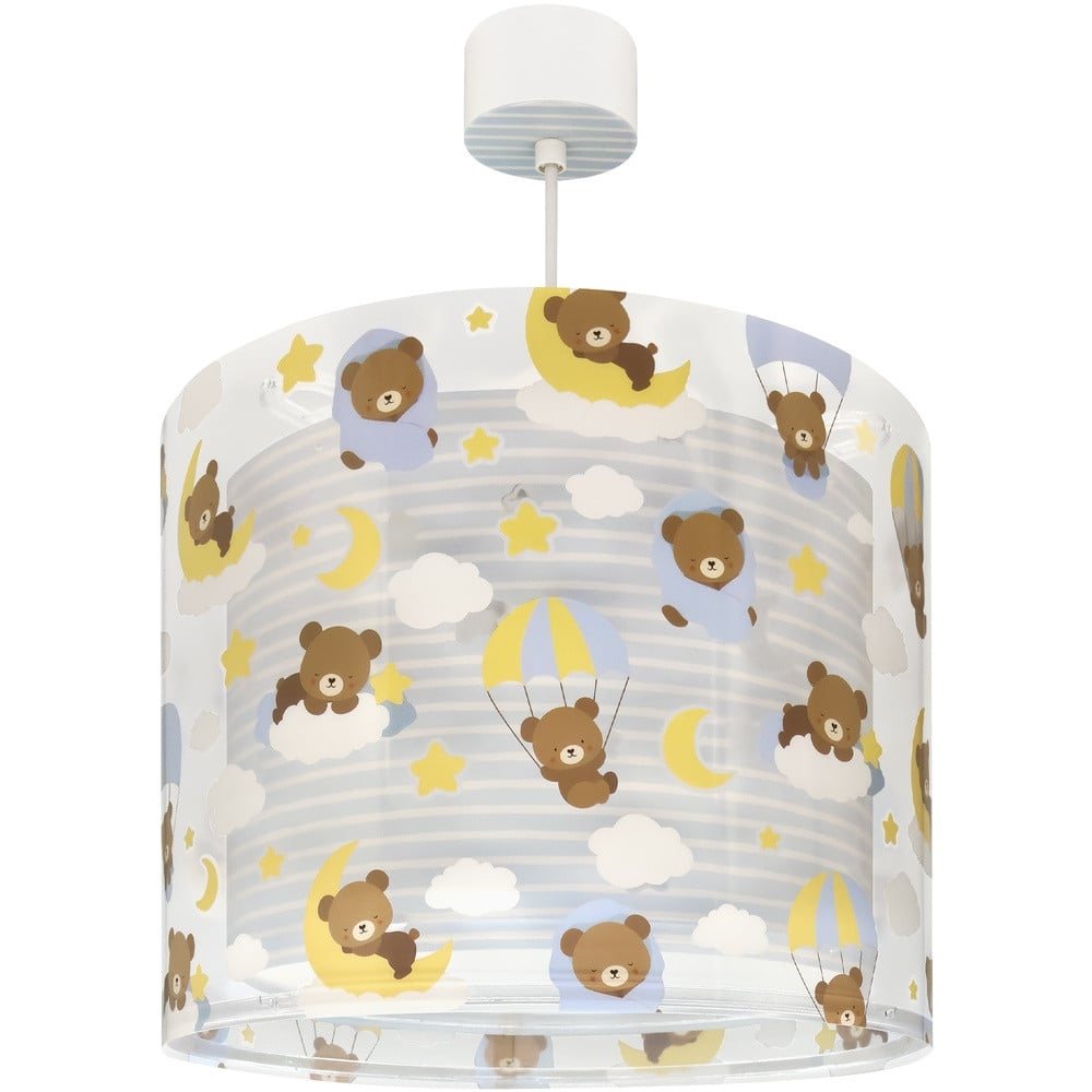 Dalber Baby Teddy hanglamp voor de kinderkamer - Blauw/Wit