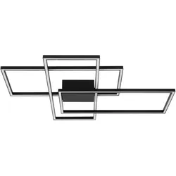 Nova Luce 9508431 Bilbao LED Deckenleuchte Schwarz