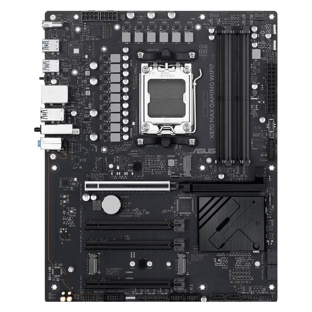 ASUS X870 Max Gaming WIFI7 (AM5, AMD X870, ATX) (90MB1LY0-M0EAY0)