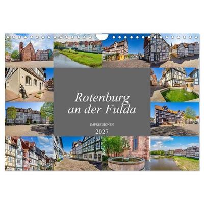Rotenburg an der Fulda Impressionen (Wandkalender 2027 DIN A4 quer), CALVENDO Monatskalender