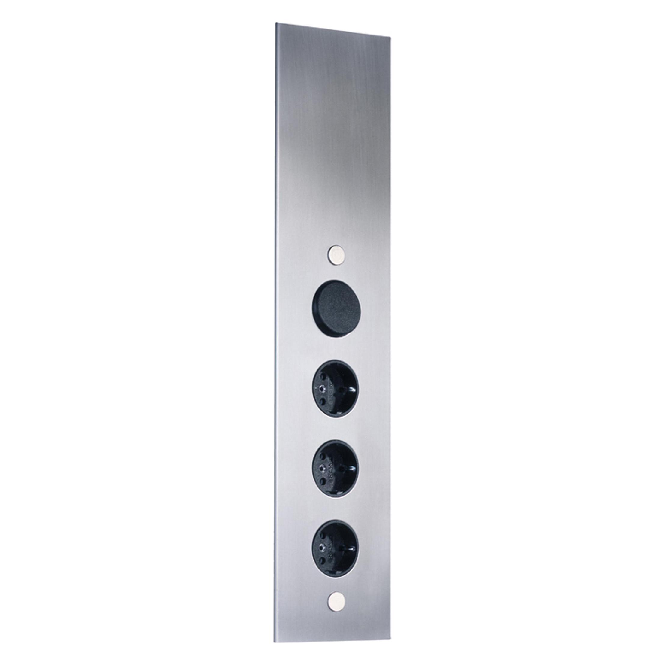Thebo Eck-Steckdosenelement RIVA 3f Steckdose, 1 Schalter, Edst, 2m (410816)