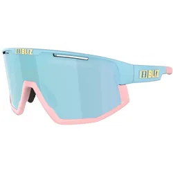 BLIZ FUSION Sonnenbrille 2025 pastel blue/smoke ice blue multi