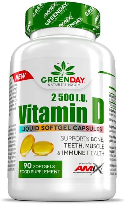 Amix Greenday VITAMIN D3 2500 I.U. 90 Perlas