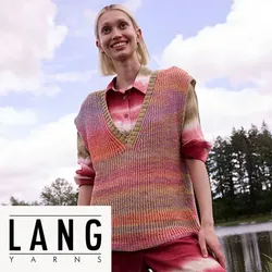 Strickanleitung – Pullunder "Gaelle" aus Lang Yarns Illusion