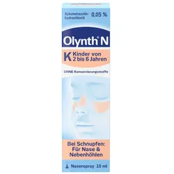 OLYNTH 0,05% N Schnupfen Dosierspray ohne Konserv. 10 ml