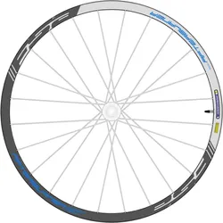 Felge Afterburner 29", FSA, RM060, Tubeless-Design, Größe: 24 Loch