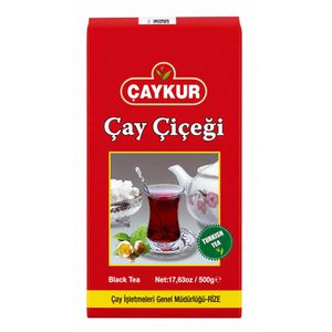 Caykur Tee Cay Cicegi, Schwarzer Tee aus der Türkei, loser Tee, 500 g