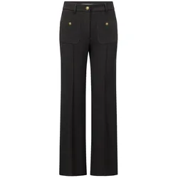 Knöchellange Hose Raffaello Rossi schwarz, 44