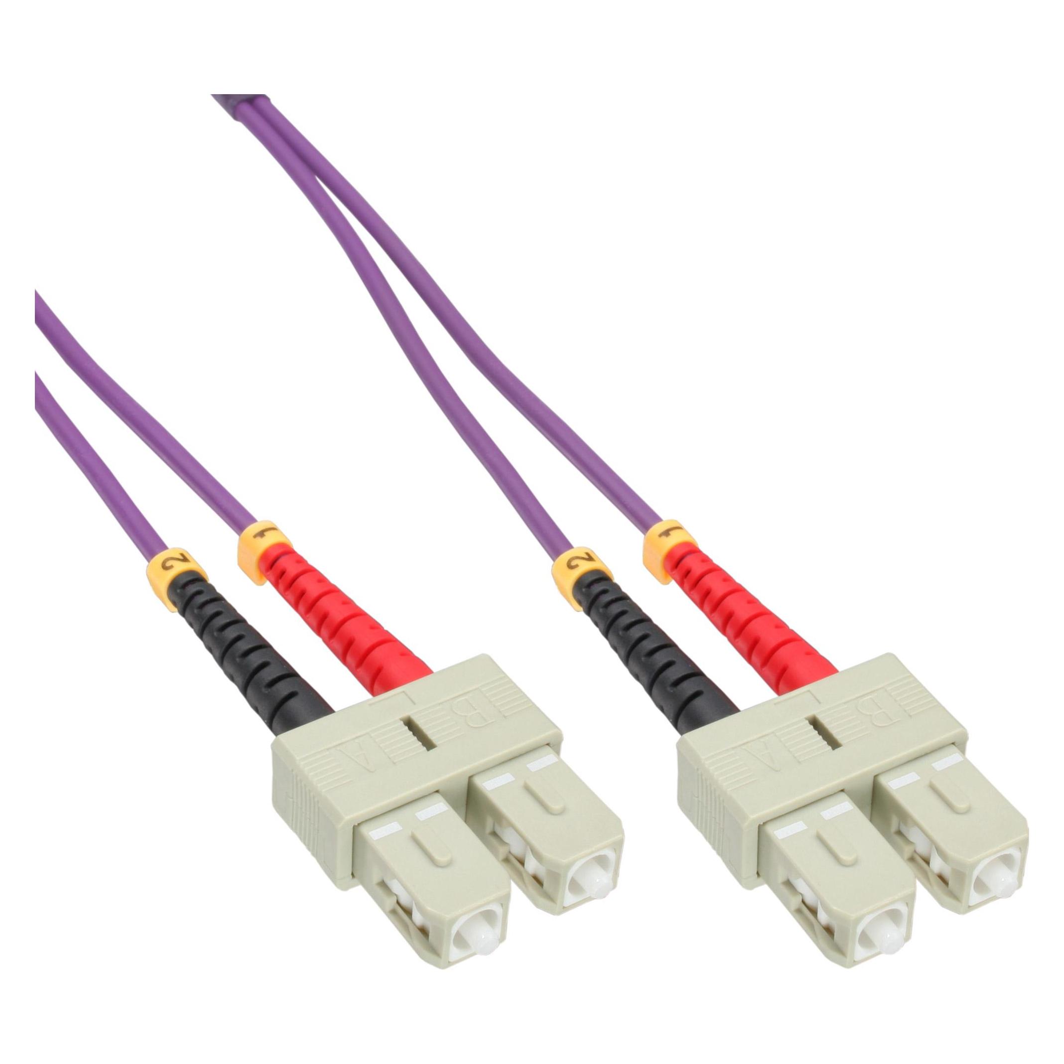 InLine LWL Duplex Kabel SC/SC 50/125um OM4 25m (25 m) (83525P)