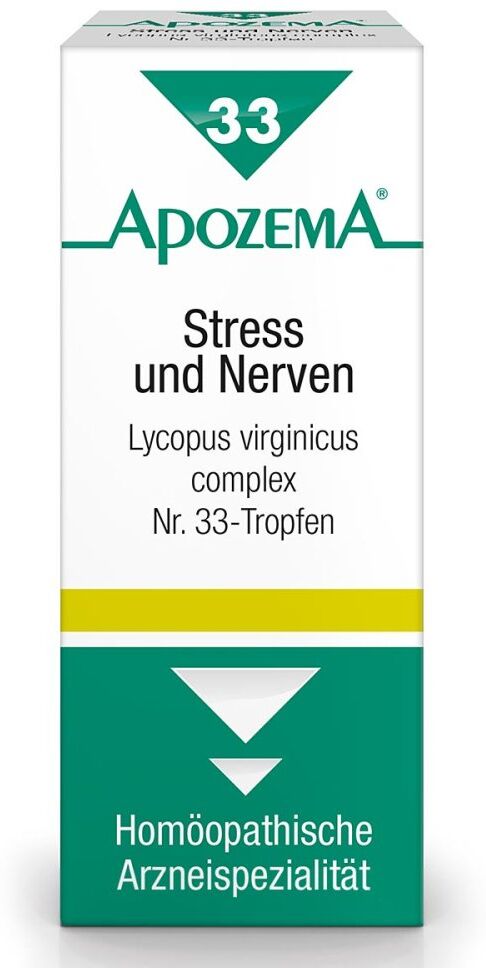 Apozema Stress und Nerven Lycopus virginicus complex Nr. 33 Trop 50ml