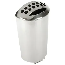 BINsystem Aschenbecher Edelstahl VB 713530 Aschenbecher aus Edelstahl, Kapazität 2 Liter