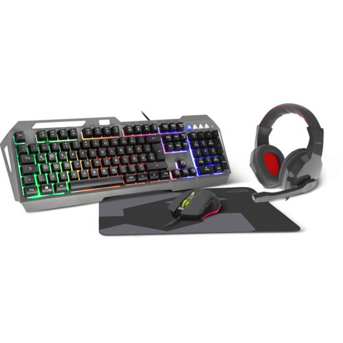 Speedlink LUNERA 4in1 RGB Gaming Set, black - DE layout
