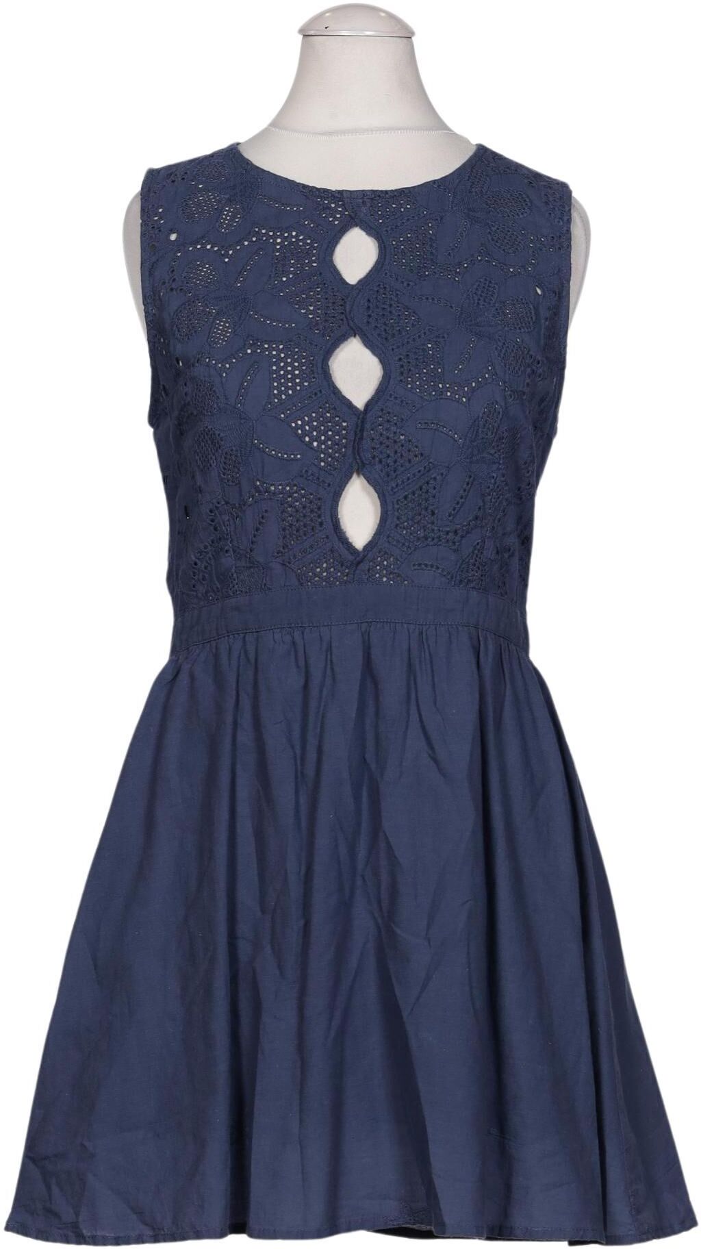 Glamorous Damen Kleid, Marineblau, Gr. S, Baumwolle - Second Hand