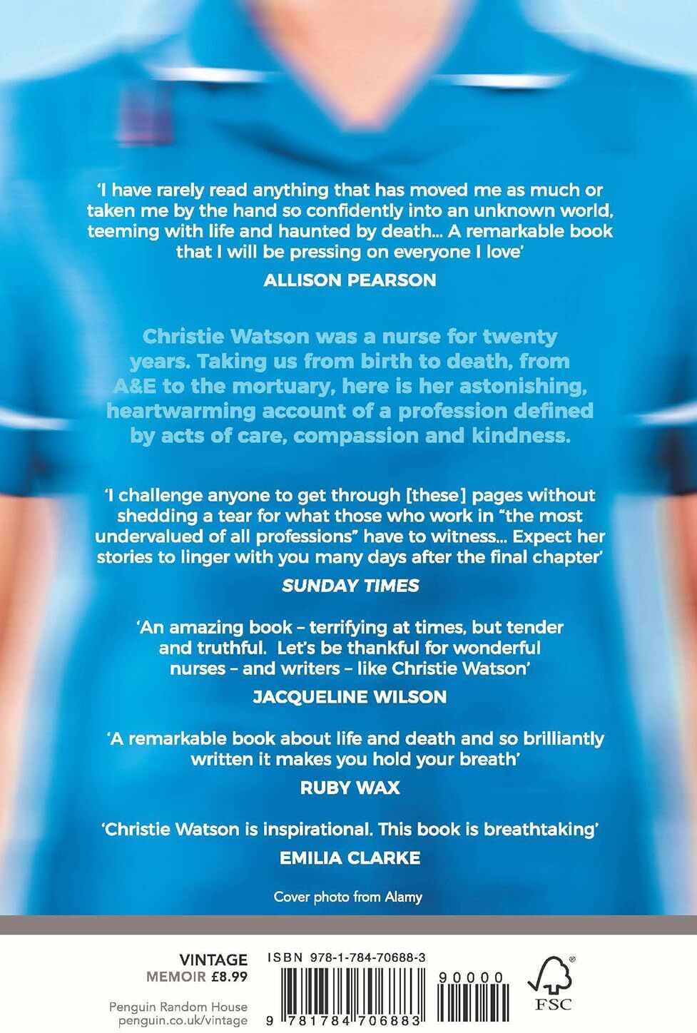 Vintage The Language of Kindness by Christie Watson - Costa Award-Winning Nurse Memoir - Paperback - No.1 Sunday Times Bestseller