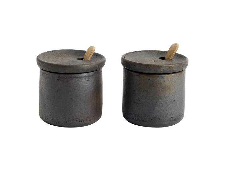 MUUBS Pot à poivre et sel Hazel Marron