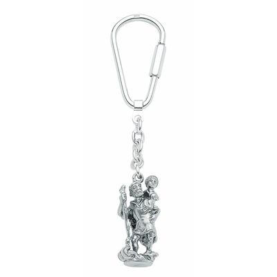 Kettenanhänger ADELIA´S "Anhänger Christophorus 925 Silber", silber, Schmuckanhänger, Damen, Silber 925 (Sterlingsilber), Kettenanhänger, Silberanhänger Christophorus