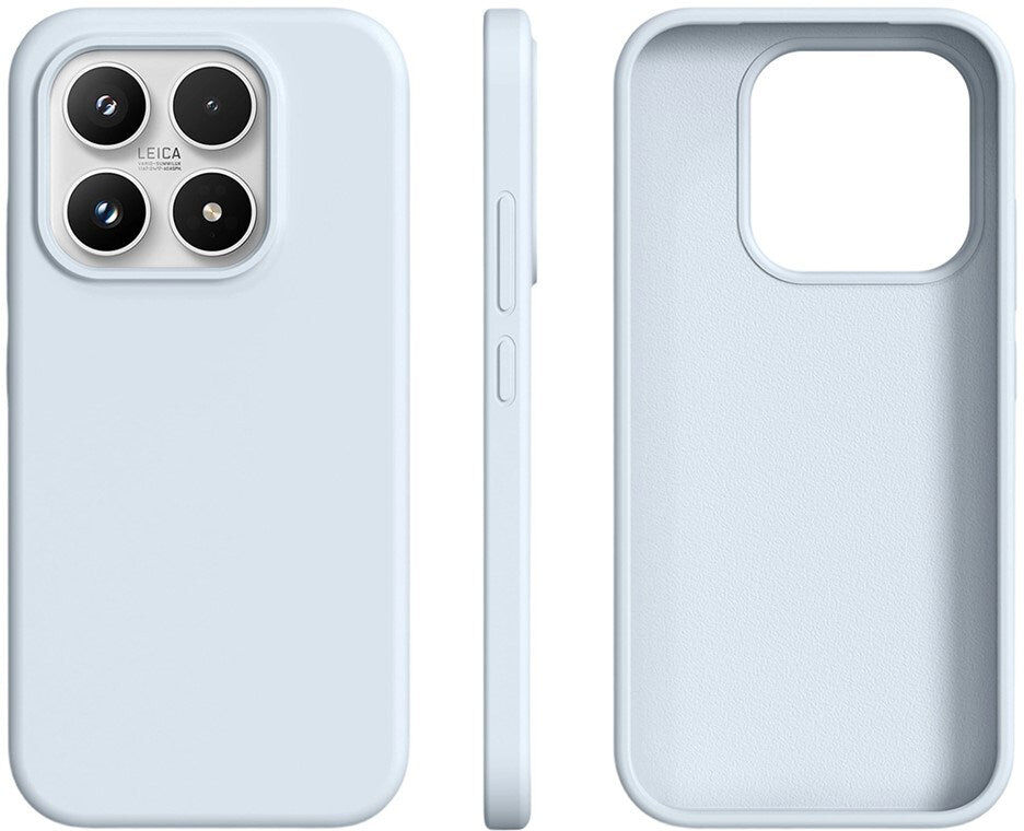 Xiaomi 17 EIDERWOOD 2-i-1 Silikone & Hård Plast Bagside Cover - Blå