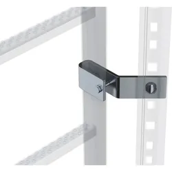 Zarges Schienenbefestigung für Leiterholm Edelstahl 50 × 20 mm Holme