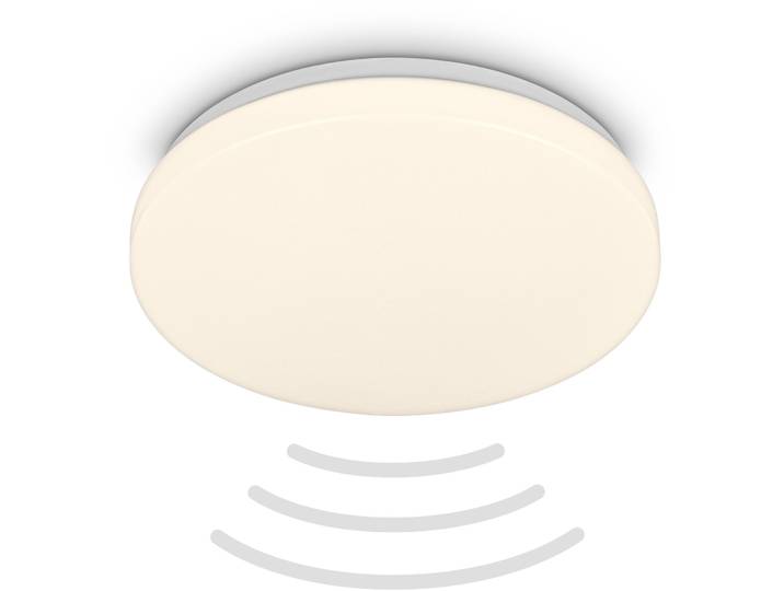 Deckenlampe Telefunken weiss Kunststoff 1300 lm B 27 cm - LED - Lichtfarbe: Warmweiss - LED Energiesparlampen