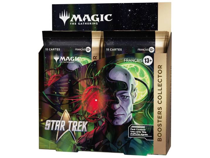 Magic: The Gathering - Star Trek - Boîte de présentation 12 boosters collector - Version française