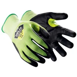 Uvex HexArmor Helix® 3062 Schnittschutzhandschuh lime/schwarz 6 - 6068706 - lime/schwarz