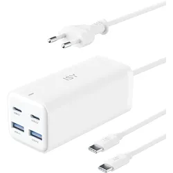 ISY IDC 2000 100W GaN Ladegerät Universal, Weiß