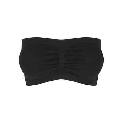 Sport-BH URBAN CLASSICS "Urban Classics Damen Ladies Pads", Damen, Gr. L, Cup 0, schwarz, 90% Polyamid, 10% Elasthan, BHs Sport-BH