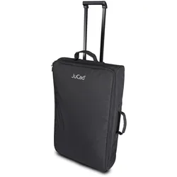 JuCad Transporttasche mit Rollen JRT-1, schwarz