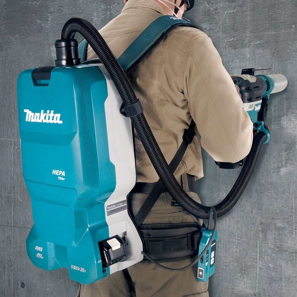 Aspirador de Mochila 18Vx2 Makita DVC665Z