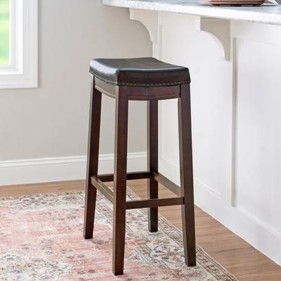Linon Home Decor Products Ryedale Bar Stool Bar, Bar, Brown