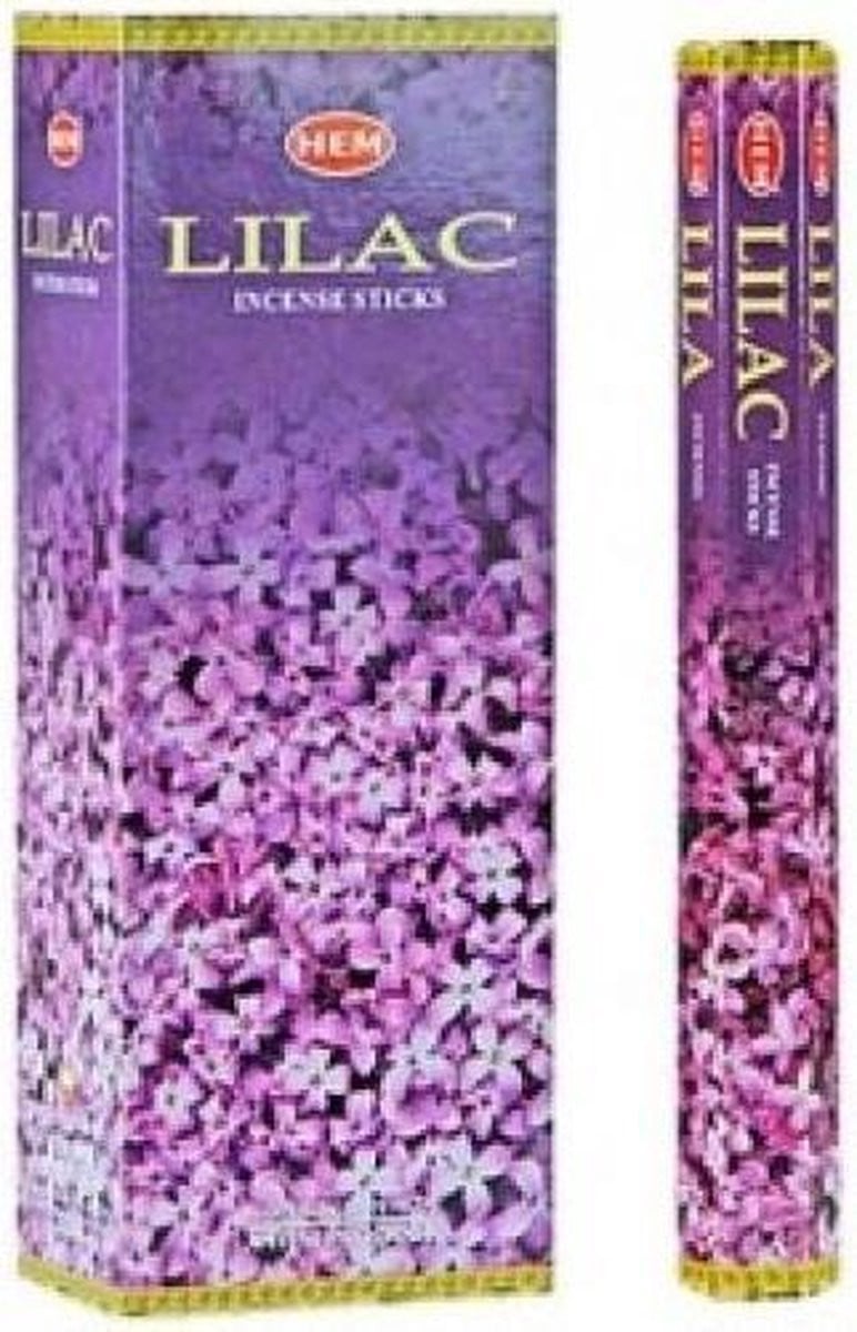 HEM Wierook Lilac Slof 6 pakjes 120 stokjes