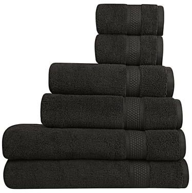 A1 Home Collections Bath Towel Sets, Zero Twist, Highly Absorbent, 500 GSM Low Lint, Quick Drying Bathroom Towel Sets