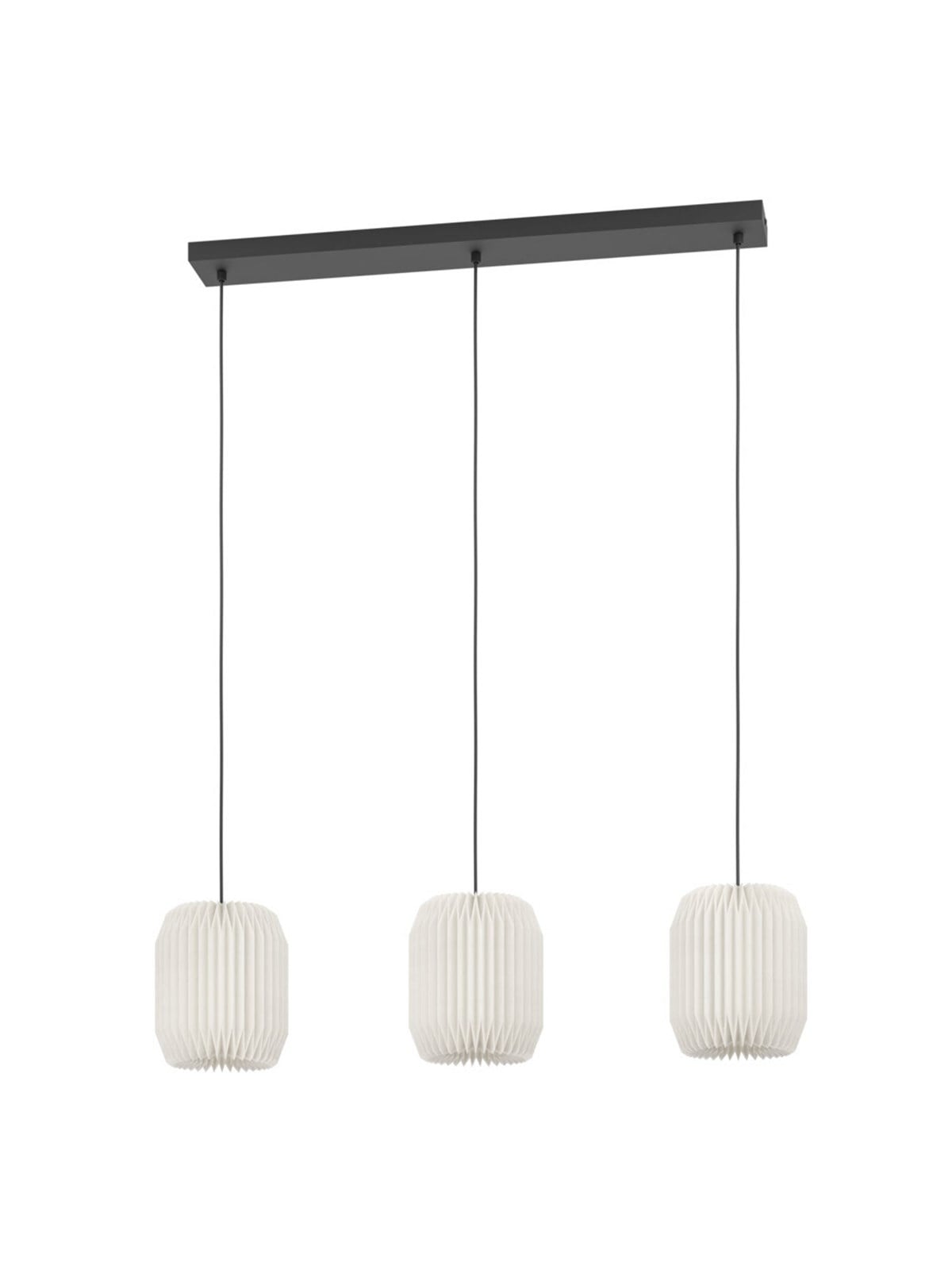 EGLO BELGRAVE LANGER TISCH L880 3XE27 SCHWARZ/WEISS FSC
