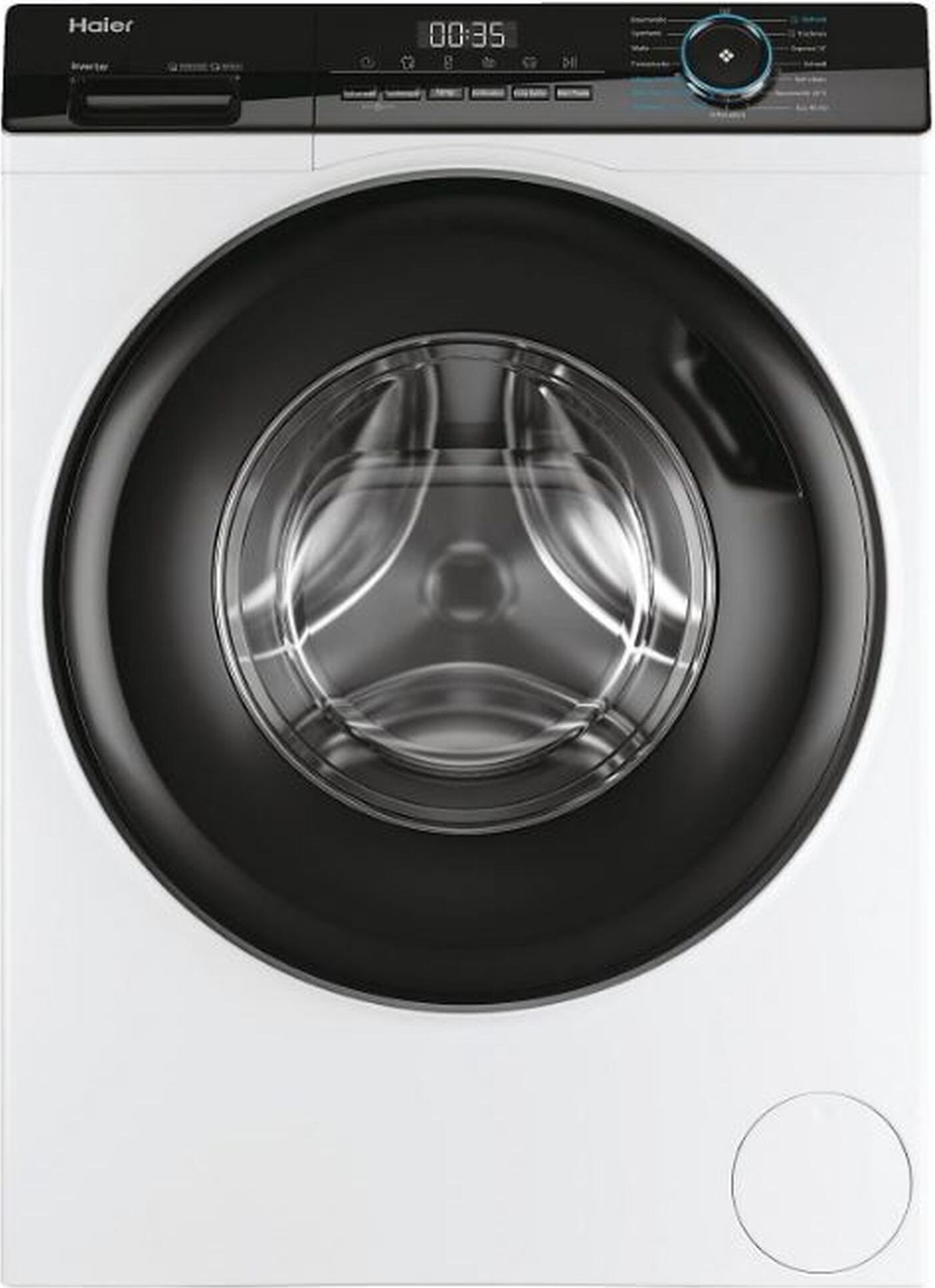 Haier I-Pro Series 3 HWD100-BP14636, Frontlader, Freistehend, Weiß, Links, Schwarz, Schwarz