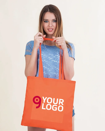 Shopper maxi cotone 135g  manici lunghi Personalizzate o neutre